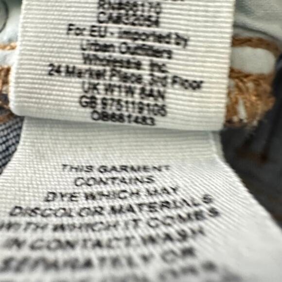 Free People Great Heights Frayed Fringe Skinny Jean Size 26 - Picture 9 of 9